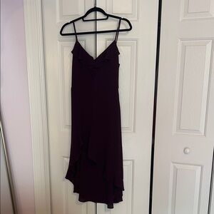 Gianni Bini Deep Purple High Low Dress